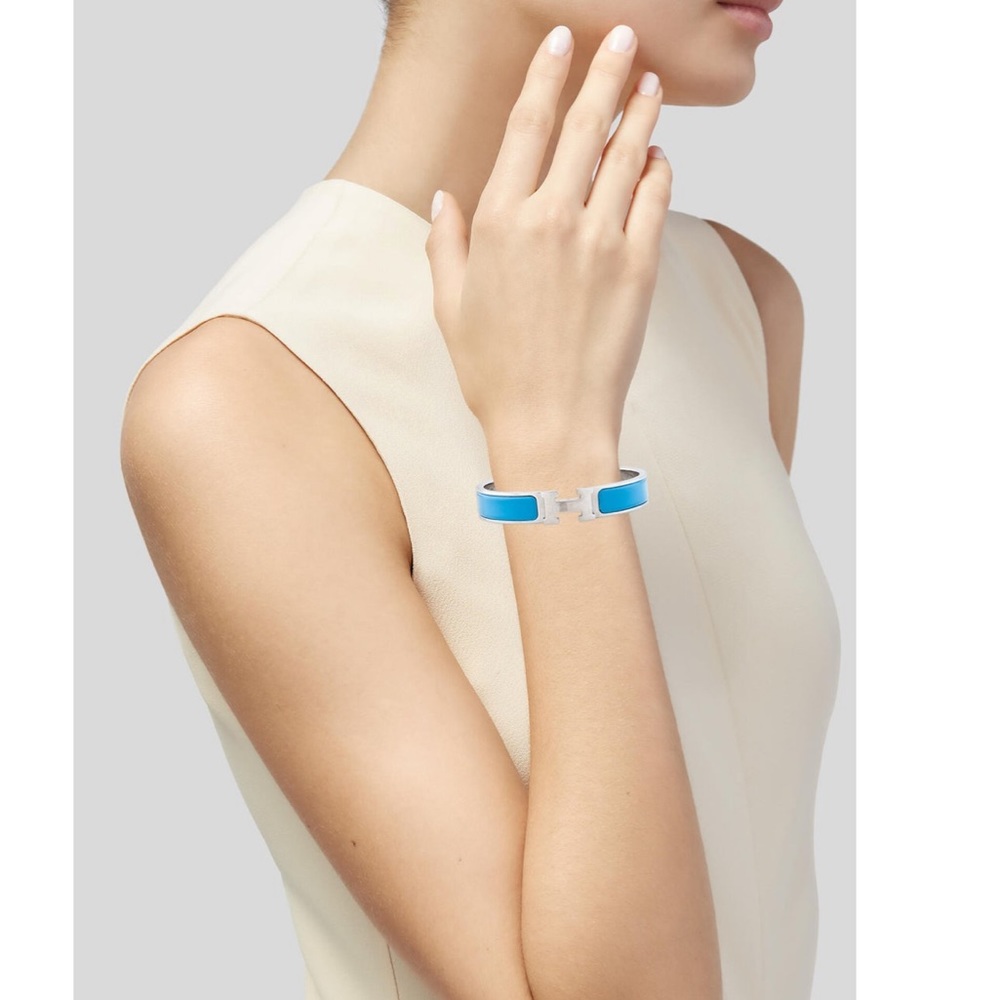 Authentic Hermes clic H bracelet